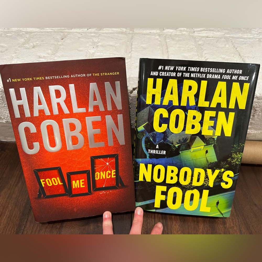 Harlan Coben’s Fool Me Once and Nobody’s Fool Hardback Bundle